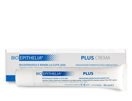 BIOEPITHELIA® CREMA PLUS Ricostruisce e ripara le lesioni cutanee